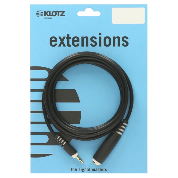 KLOTZ AS-EX3 클로츠 헤드폰 연장 케이블 (3.5mm : 5.5 TRS소켓)