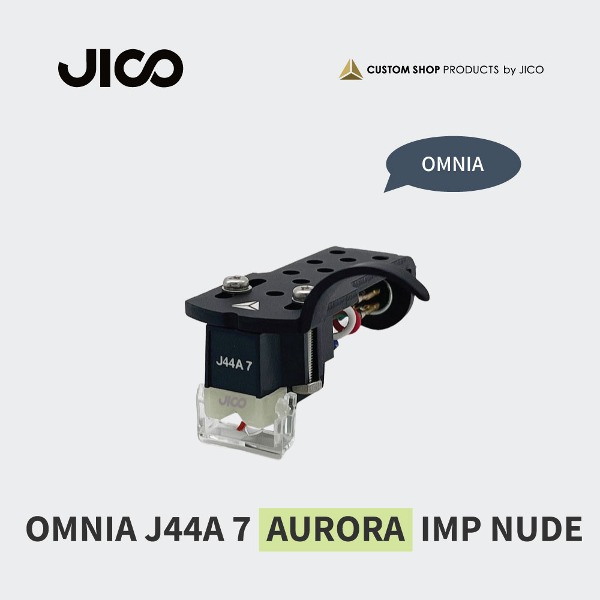 JICO 지코 일체형 옴니아 OMNIA J44A7 AURORA IMP NUDE 형광팁 (지코 커스텀샵 J44A7 카트리지, N-44-7 스타일러스)