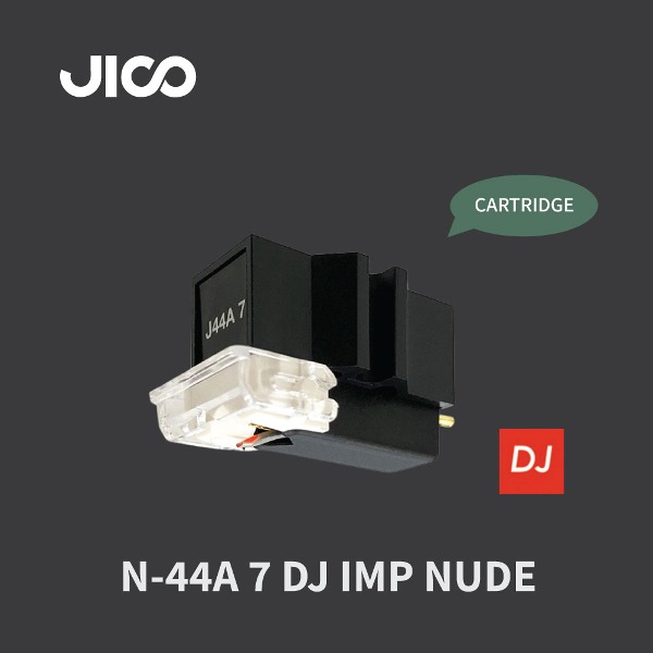 JICO DJ 지코 카트리지+스타일러스 J44A 7 DJ IMP NUDE (지코 커스텀샵 J44A7 카트리지, N-44-7 스타일러스)