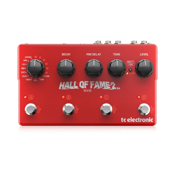 [TC Electronic] Hall of fame 2 X4 Reverb 티씨 일렉트로닉 기타 이펙터