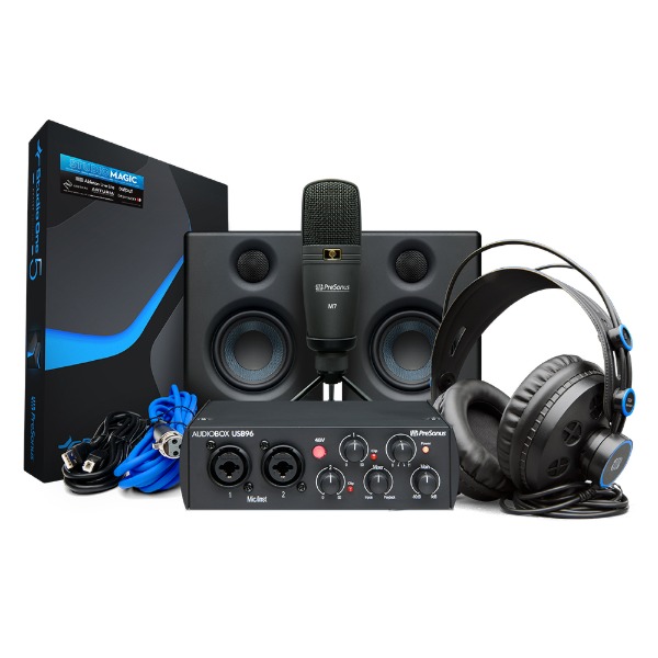 [특가상품] PreSonus AudioBox Studio Ultimate (블랙) 프리소너스 레코딩 패키지