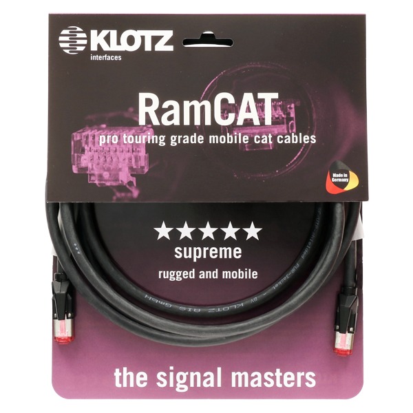 KLOTZ RCBRR RamCAT SF/UTP 클로츠 네트워크 케이블 (CAT5e, RJ45 : RJ45)