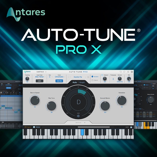 Auto-Tune Pro X 오토튠 프로 X 플러그인 (실시간)