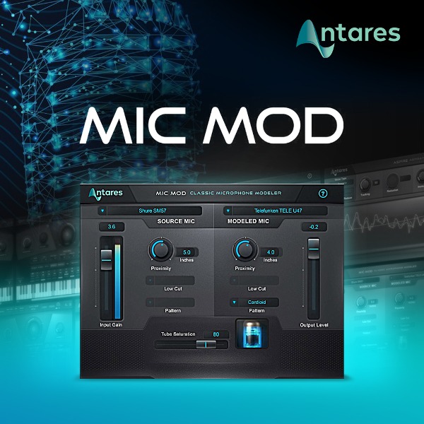 Antares Mic Mod EFX 안타레스 마이크 모델러 플러그인