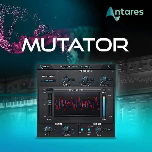 Antares Mutator 안타레스 뮤테이터 보컬 디자인 플러그인
