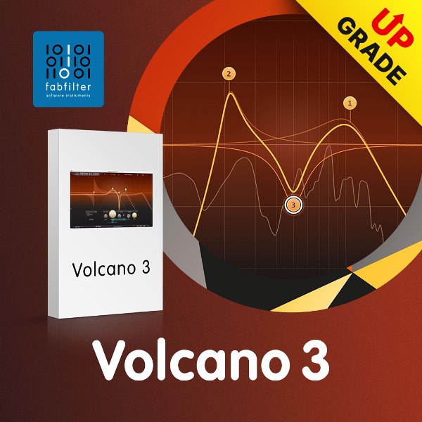 FabFilter Volcano 3 UPG 팹필터 볼케이노 3 업그레이드 (Volcano 1, 2 - 3)